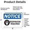 Signmission 3.5 in Height, 5 in Width, Vinyl Decal, Rectangle OS-2PACK-NS-D-35-L-18053 - alternate 5